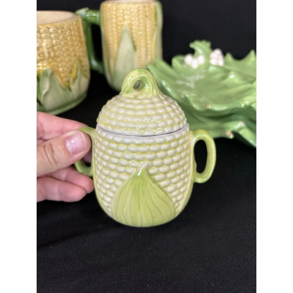 Vintage Corn Dishware, 1960s, See Pictures For Condition‎